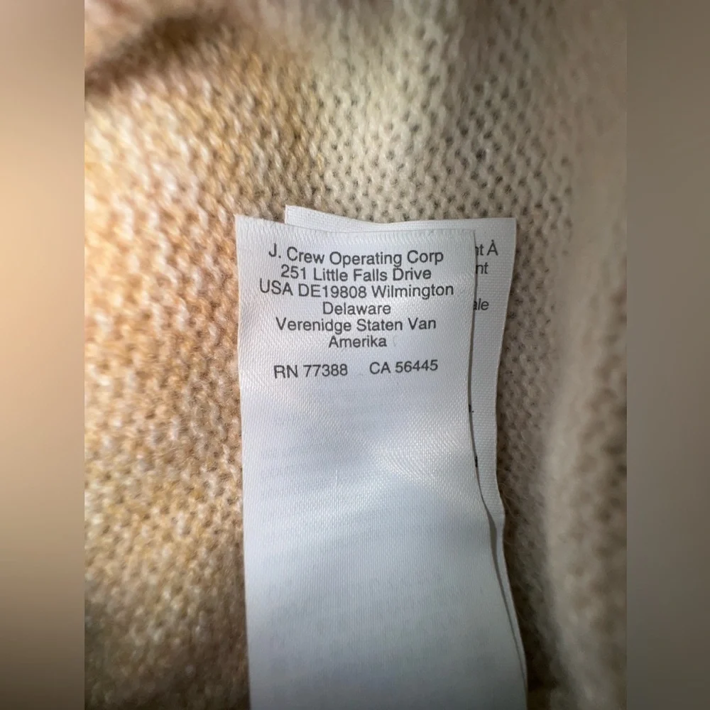 J. Crew 100% Cashmere Sweater. Size Small. NWOT